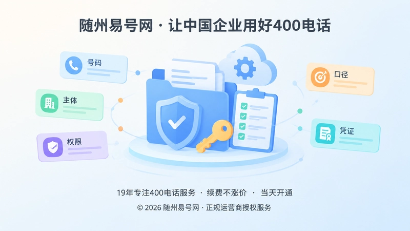 企业通信档案管理抽象场景插画